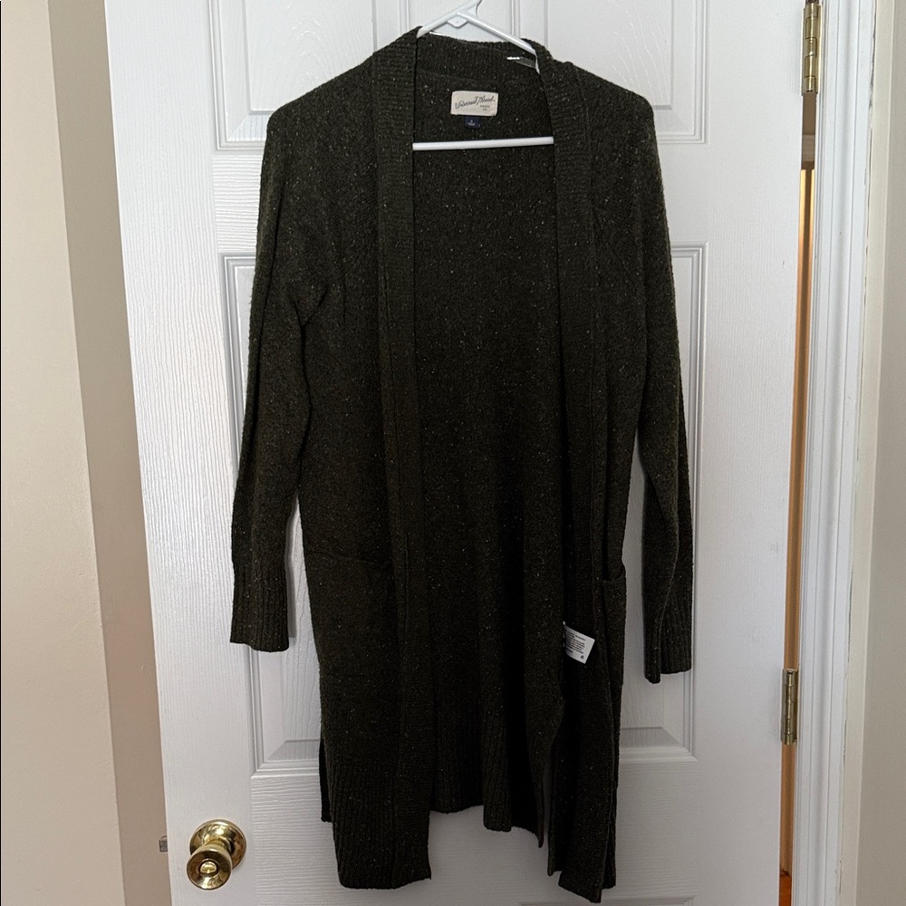 Universal Thread Open-Front Long Cardigan Sweater - S